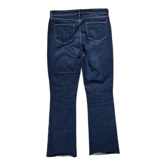 L'Agence Ruth High Rise Straight Jean in Gardenia Dark Wash - Picture 3 of 8
